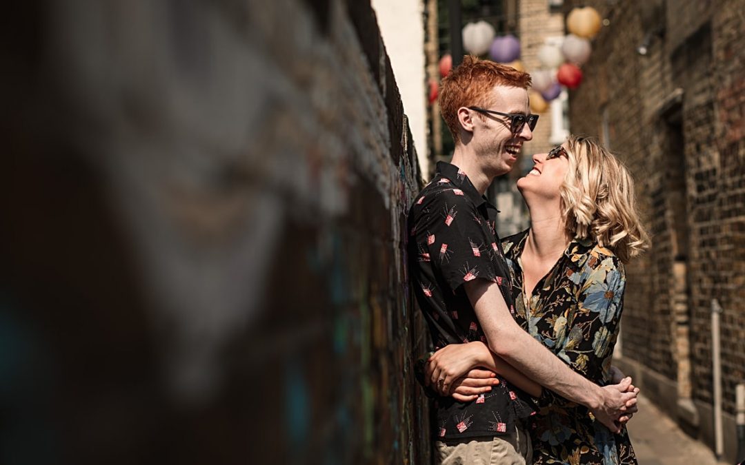 Summer Pre-wedding shoot in Brockwell Park – Chloe and Sam