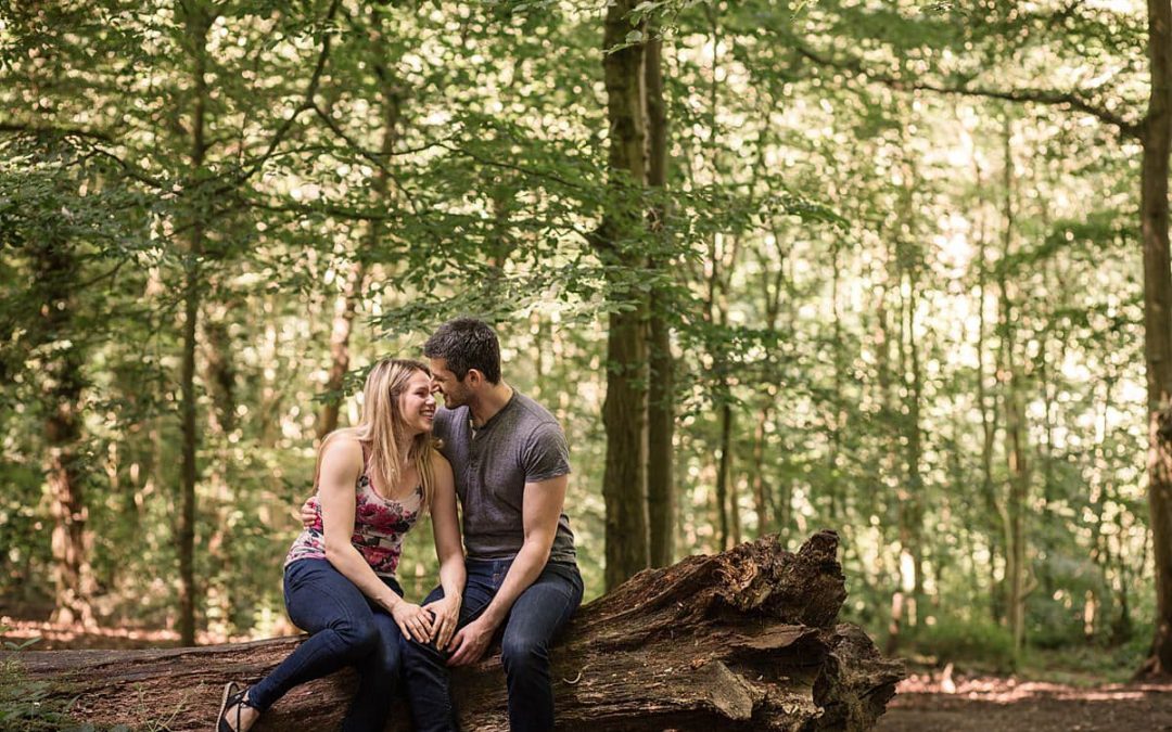 Zoe & Darryl’s Pre-wedding shoot in Welwyn Garden City